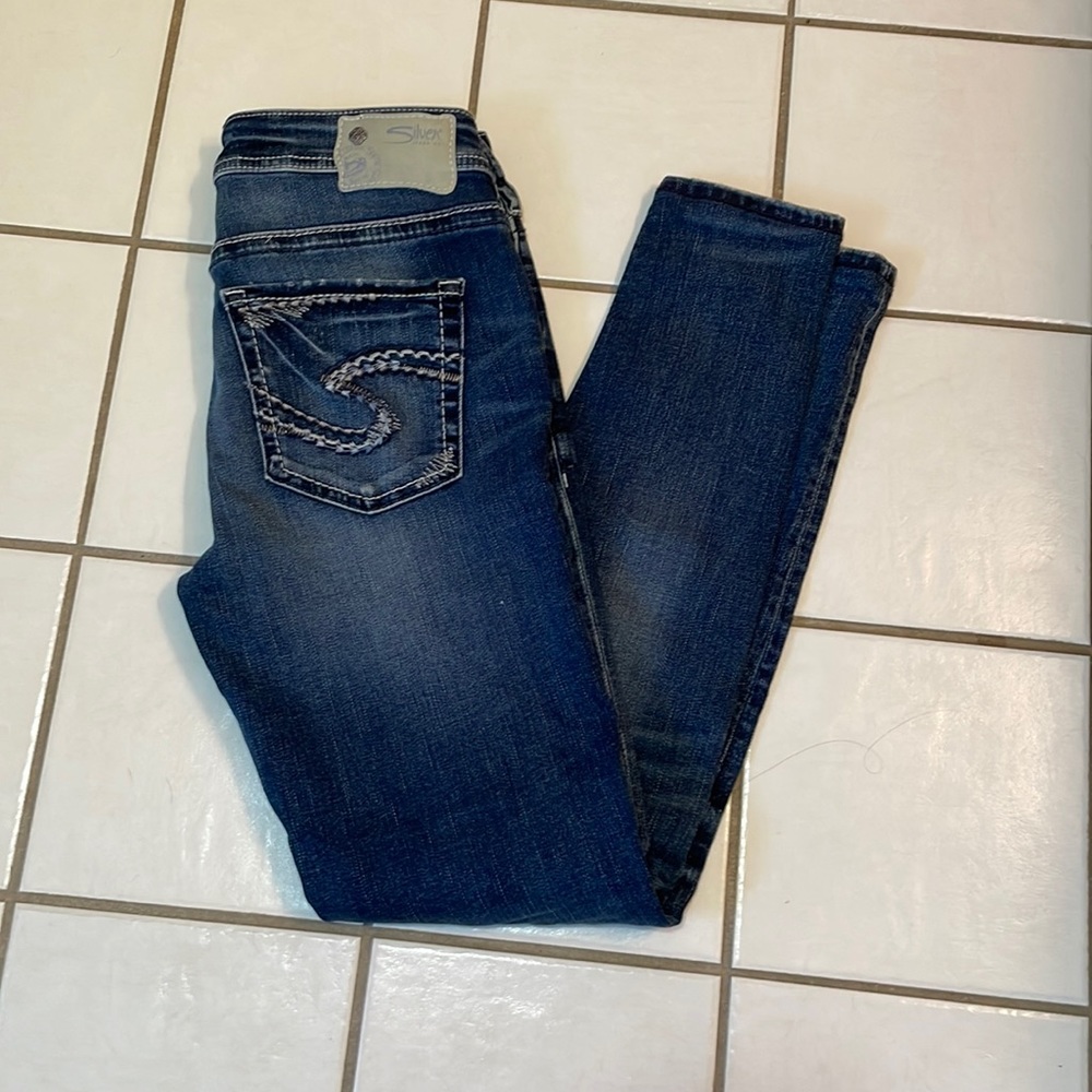 Silver Suki super skinny jeans
